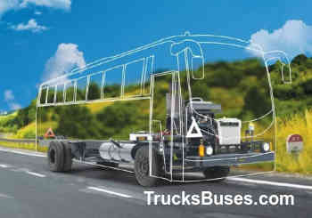 Ashok Leyland TF 2312 Bus Chassis Images