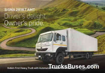 Tata Signa 2818.T AMT Truck Images