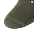 M-Tac шкарпетки Tactical Socks Cotton 68% Black, OLIVE — фото 4