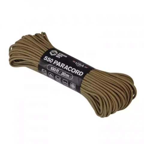 МОТУЗКА ПАРАКОРД Atwood® 550 Paracord  - Coyote