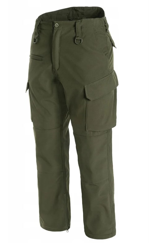 Штани Mil-Tec Insulated Softshell Explorer оливкового кольору