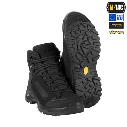 Черевики тактичні демісезонні M-Tac Pro Line — Black