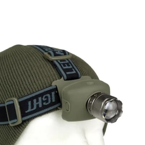 Ліхтар налобний Mil-Tec Cree LED 3 Вт із зумом