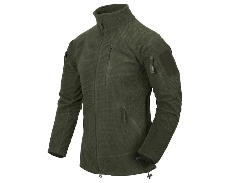 Флісова кофта Helikon-Tex Alpha Tactical - Olive Green
