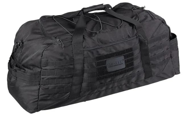 Сумка  Mil-Tec Combat LG чорного кольору