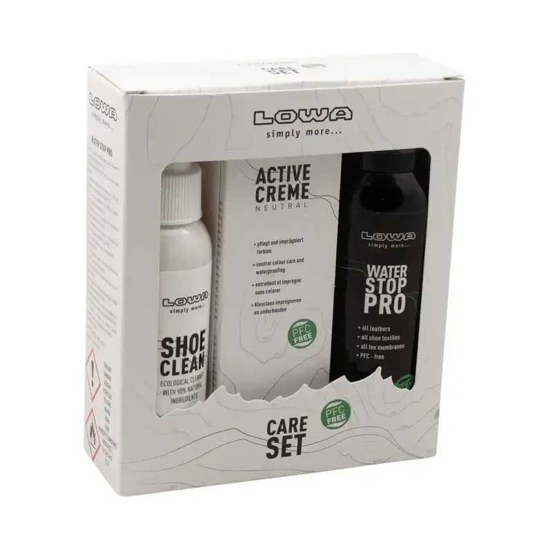 Набір для догляду за взуттям LOWA Care Set neutral Colorless
