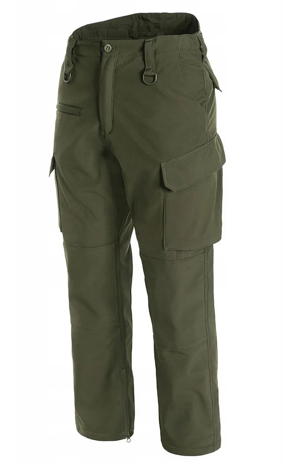 Штани Mil-Tec Insulated Softshell Explorer оливкового кольору