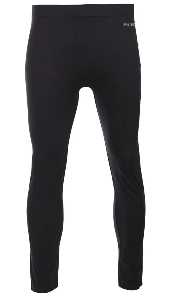 Термоактивні штани та кофта Mil-Tec Underwear чорного кольору