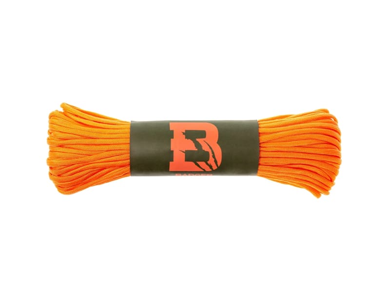 Паракорд Badger Outdoor 550, 30 м — Neon Orange