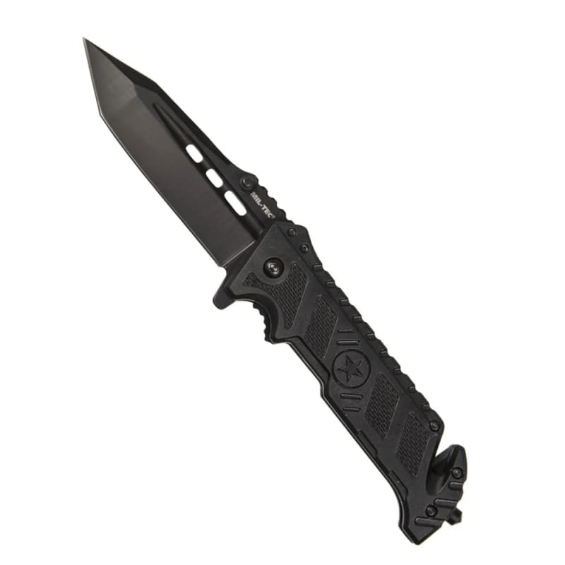 Ніж складаний автомобільний Mil-Tec Black Star