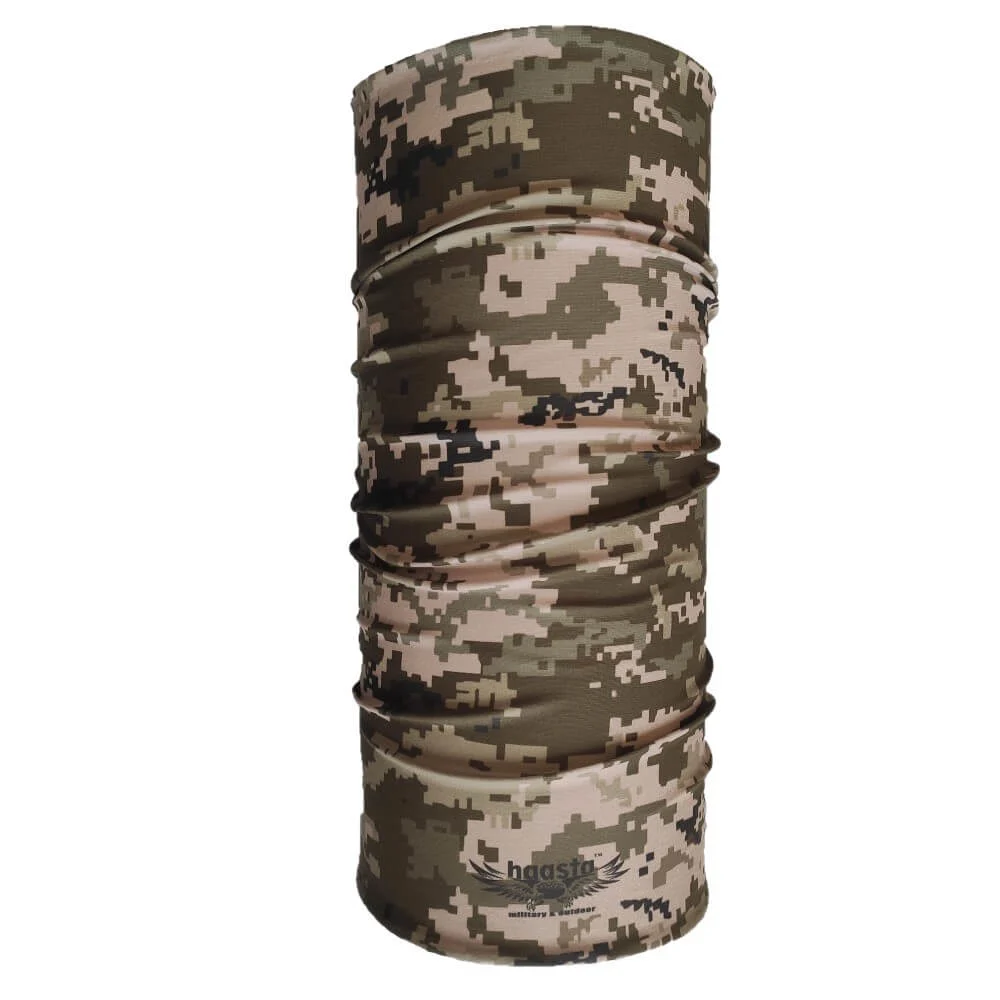 Багатофункціональний камуфляжний шарф Haasta MM14 Ukraine — вигляд 2