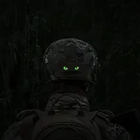 M-Tac Нашивка Cat Eyes Laser Cut Coyote/Green/Gid — вигляд 2