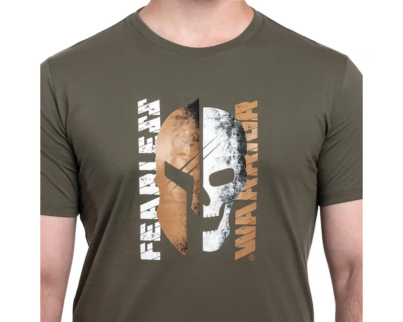 Футболка Pentagon Ageron "Fearless Warrior" K09012-FE — Olive — вигляд 2
