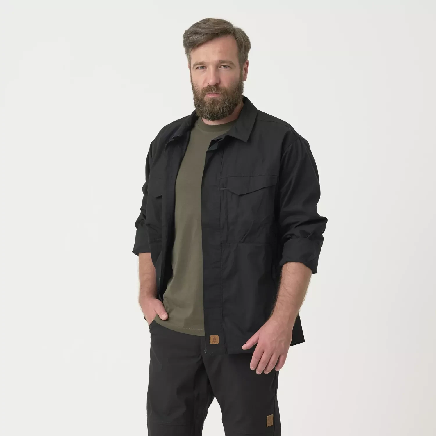 Сорочка Helikon-Tex Woodsman Shirt DuraCanvas KO-WDN-DC — вигляд 2