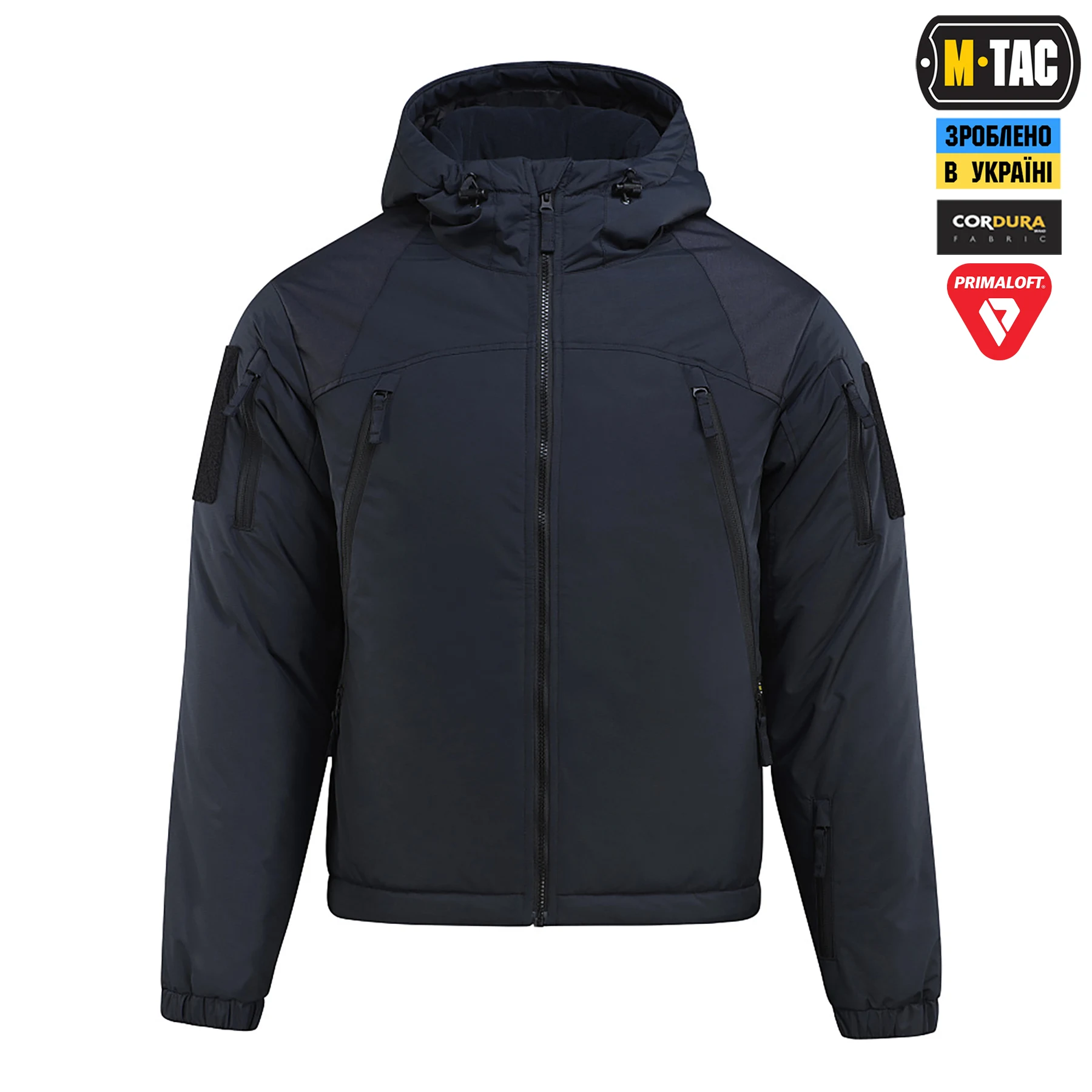 Куртка зимова M-Tac Alpha Gen.III Pro Primaloft — Dark Navy Blue — вигляд 2