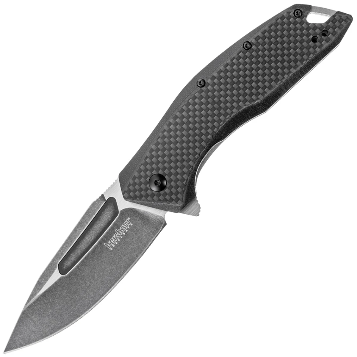 Ніж складаний Kershaw Flourish 3935 — SpeedSafe, карбон — вигляд 2