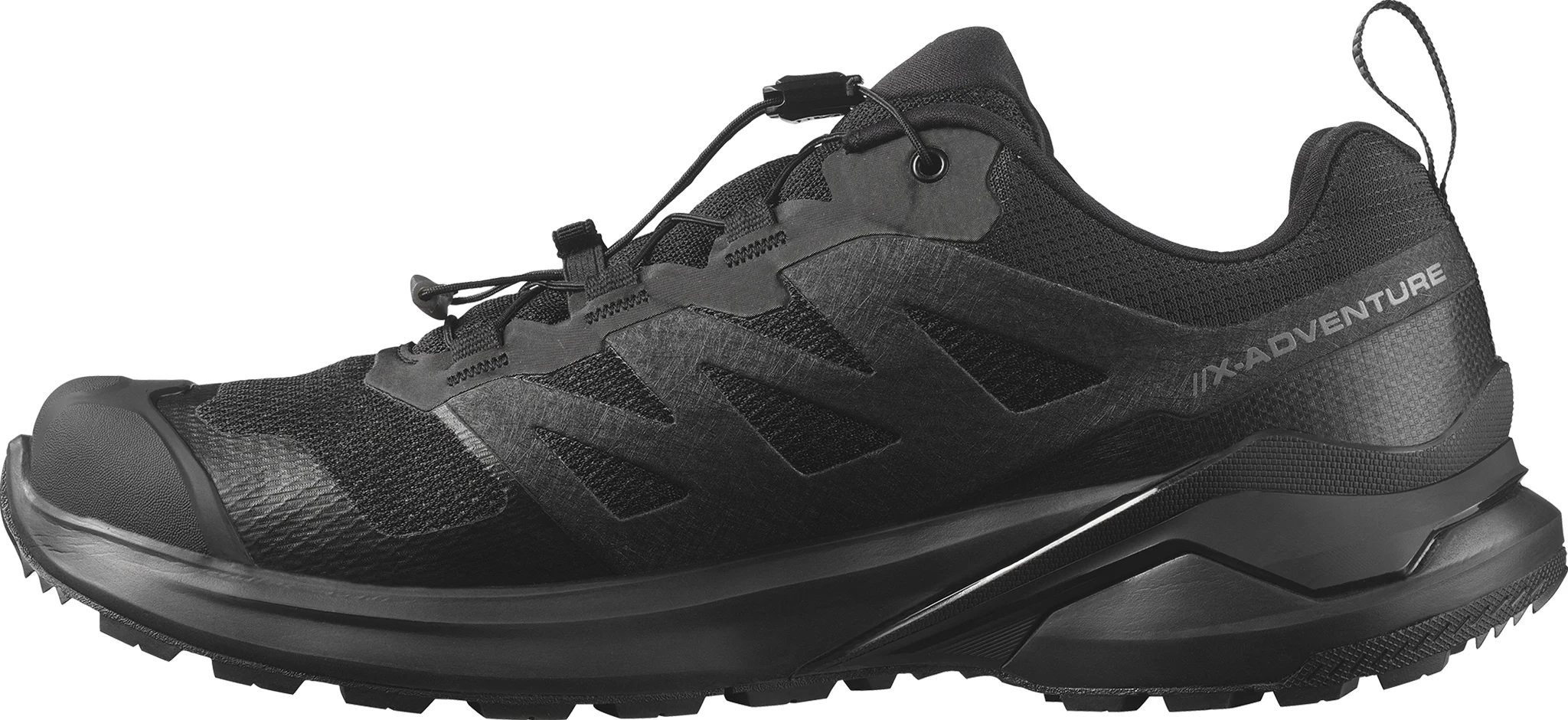 Кросівки трейлові Salomon X-Adventure GTX — чорні — вигляд 2