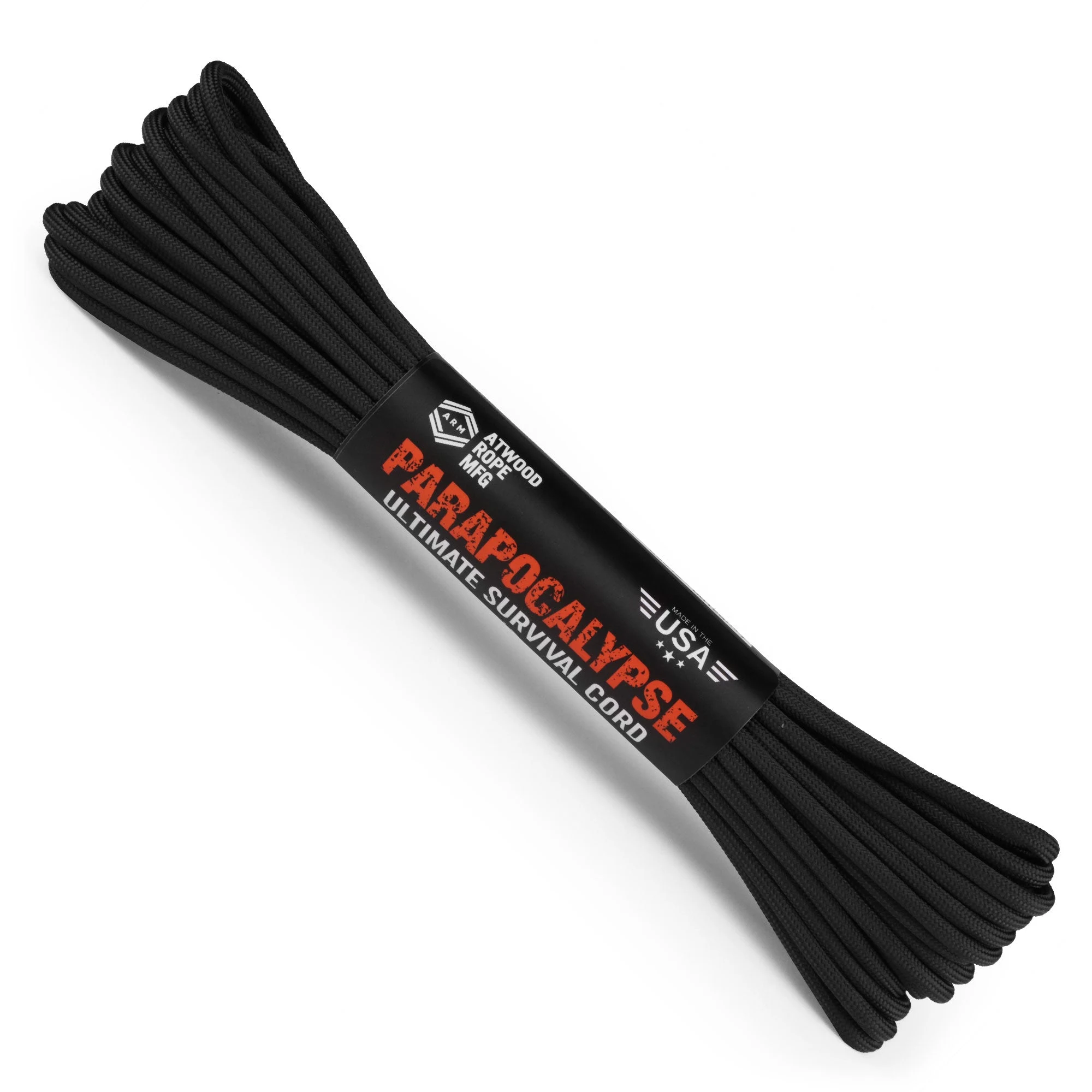 Шнур виживання Atwood Rope Parapocalypse 625 — Black, 15 м — вигляд 2