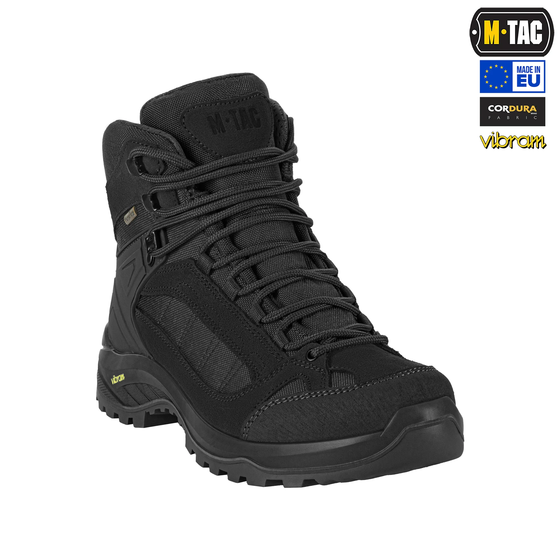 Черевики тактичні демісезонні M-Tac Pro Line — Black — вигляд 2