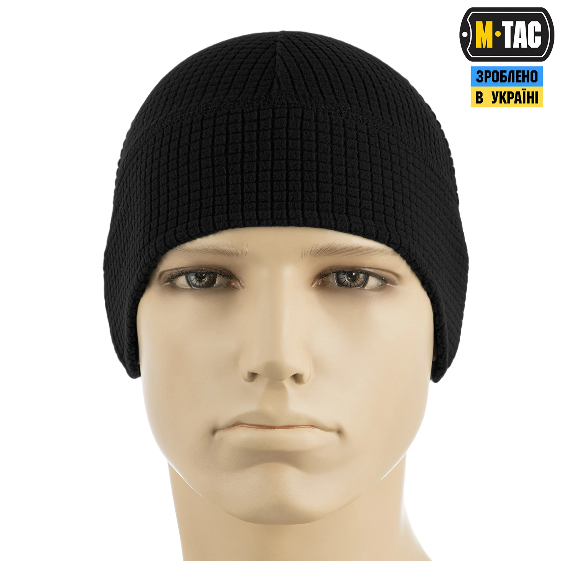 Шапка-підшоломник M-Tac Gen.II фліс ріп-стоп — Black — вигляд 2