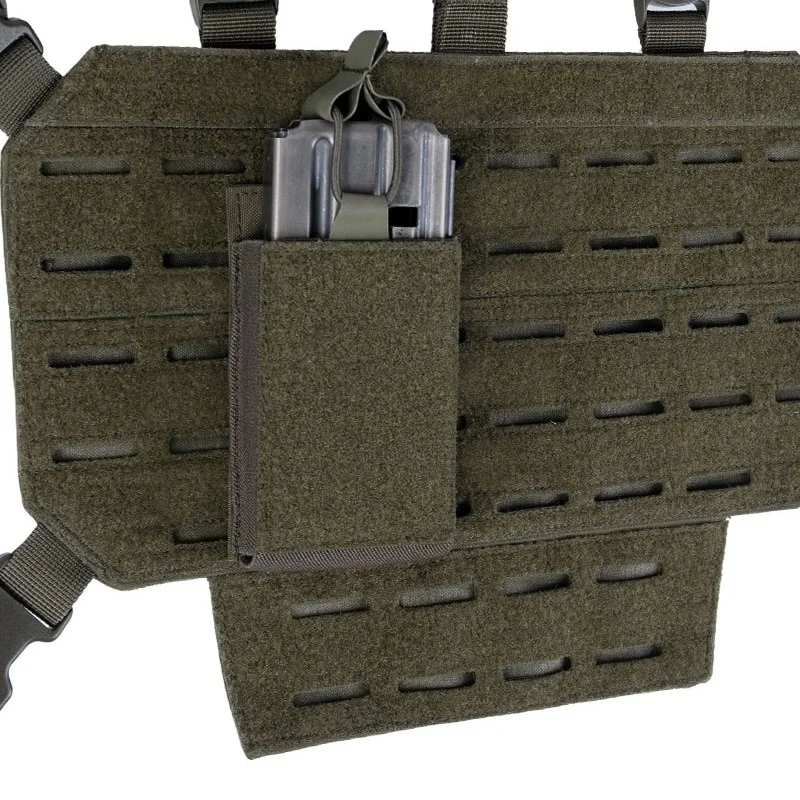 Підсумок для магазина Mil-Tec M4/AR-15 на липучці, олива — вигляд 2