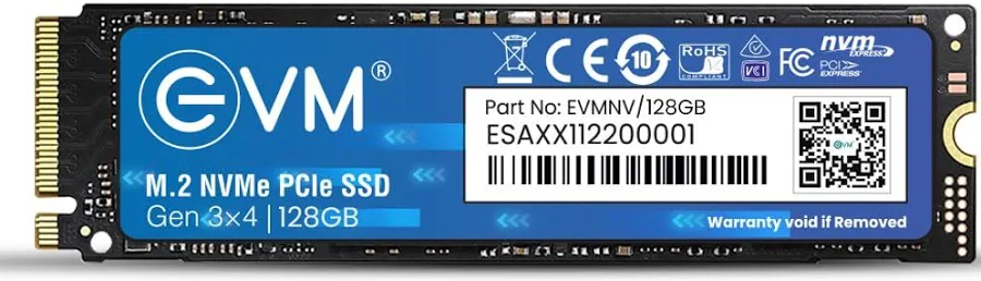 EVM 128GB M.2 NVMe Internal SSD
