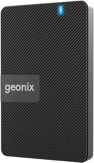 GEONIX PowerShell S3 500GB Portable External Hard Drive 2.5-Inch SATA USB 3.1, Up to 5Gbps with UASP Support, Tool-Free Setup, LED Indicator, Compatible with Windows/Mac/Linux (3 Yr Warranty)(Black)