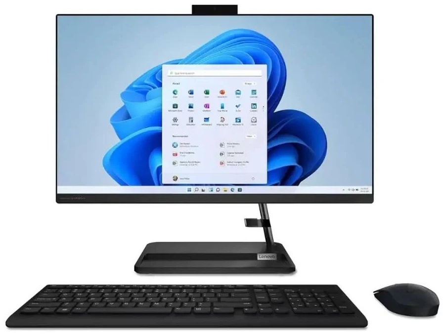 Lenovo Ideacentre Aio 3 24alc6 Ryzen 5 8 Gb Ddr4/512 Gb Ssd/Windows 11 Home/23.8 Inch Screen