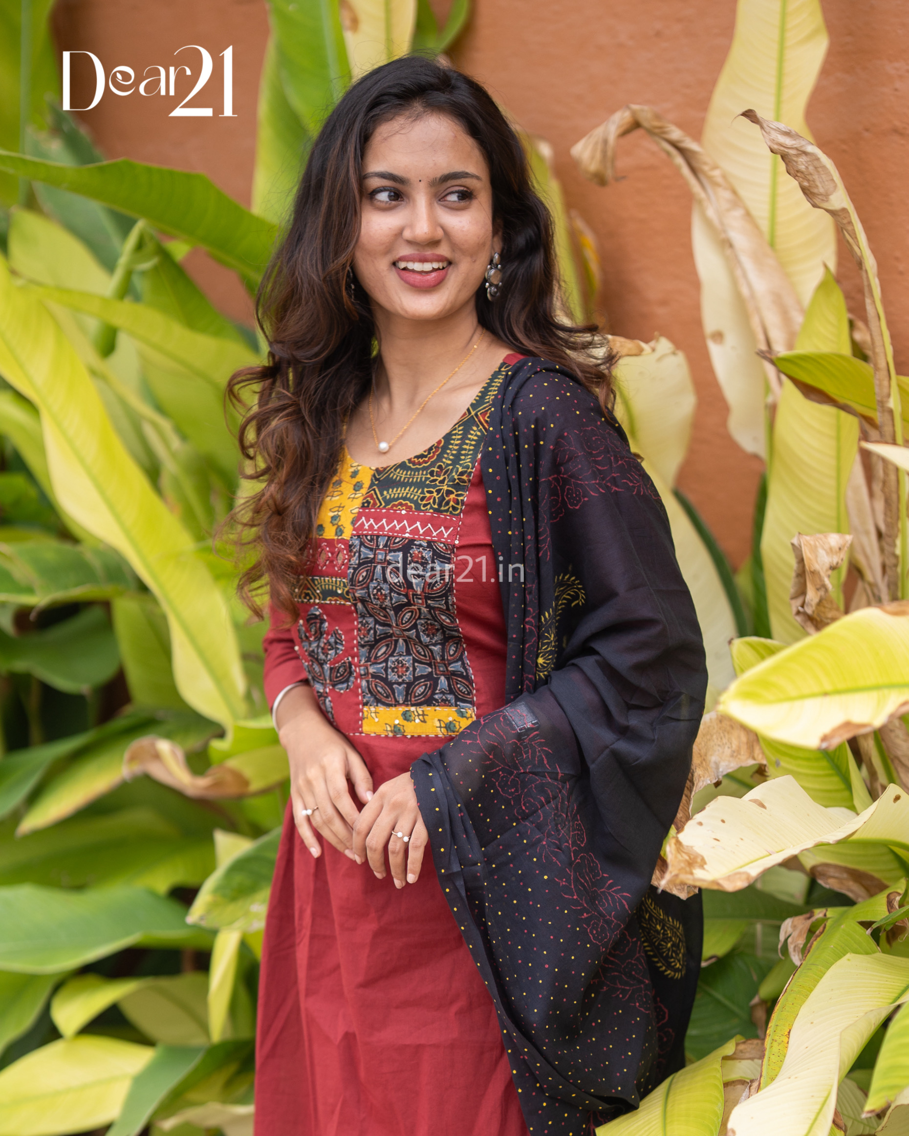 Red Kurti Set 3