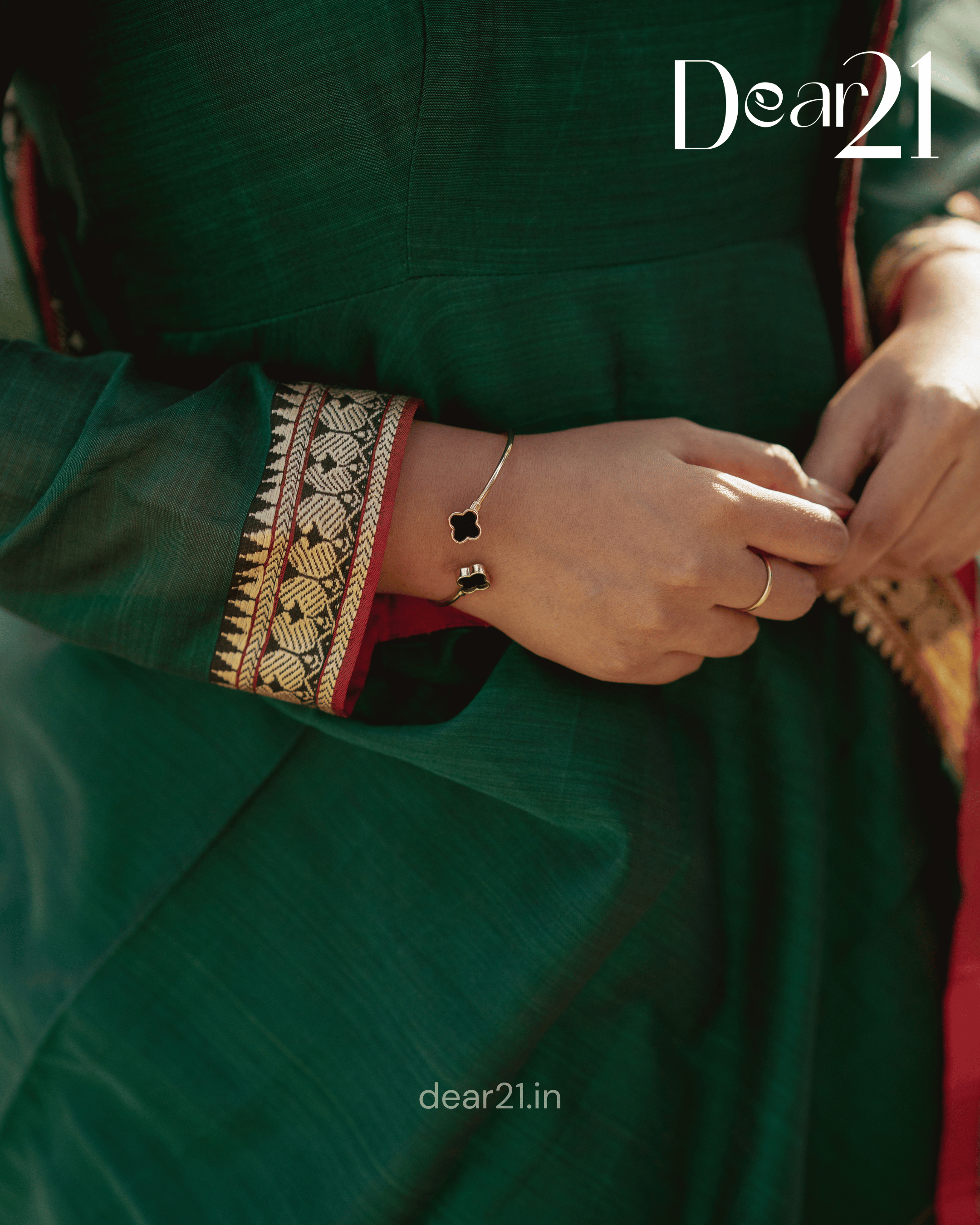 Green Anarkali Set 5