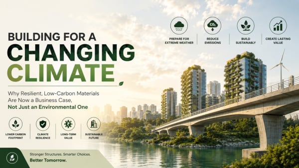 Building for a Changing Climate: Why Sustainable Construction Materials Matter More Than Ever
