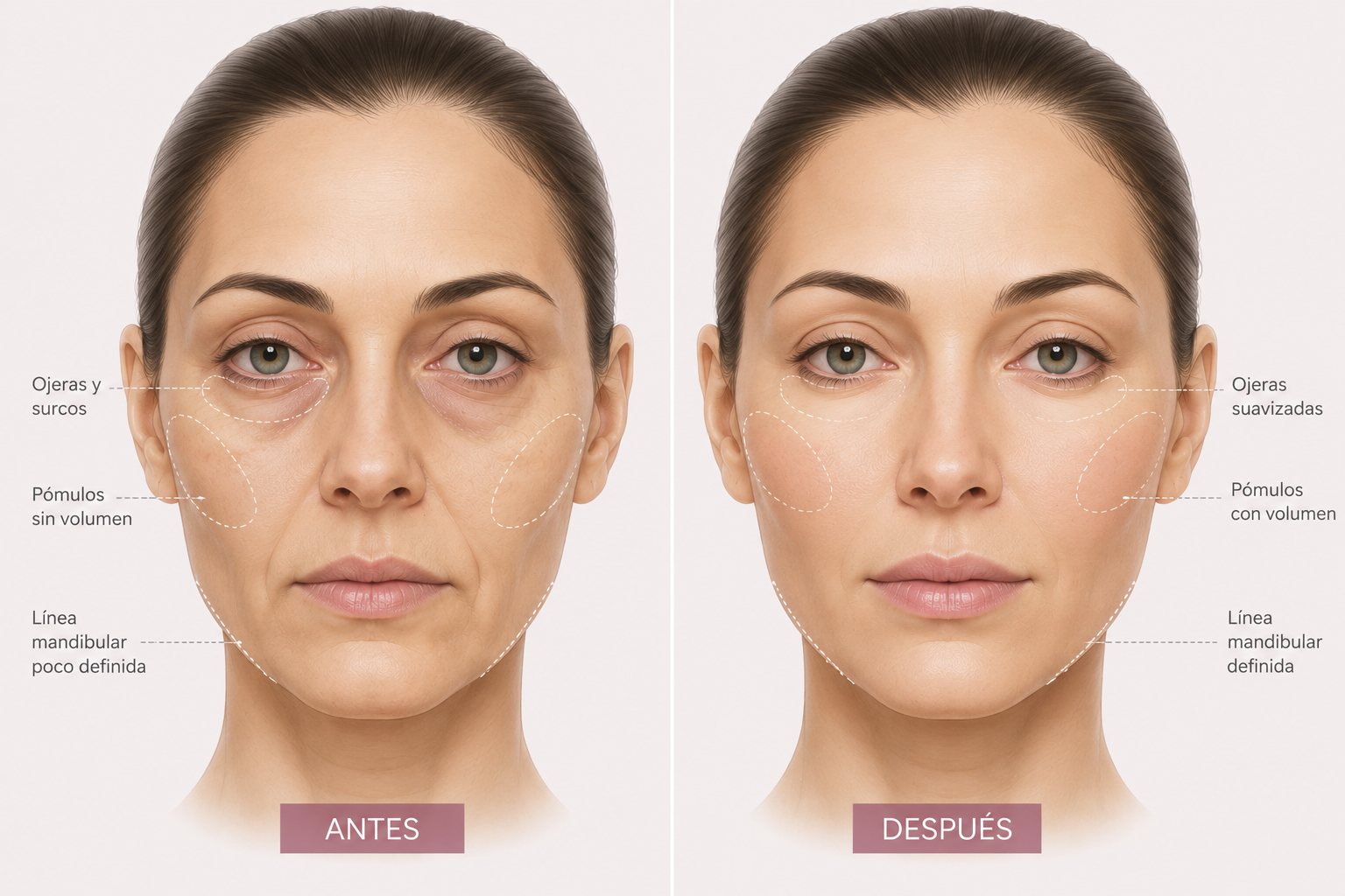 Proceso de lipofilling para rejuvenecimiento natural