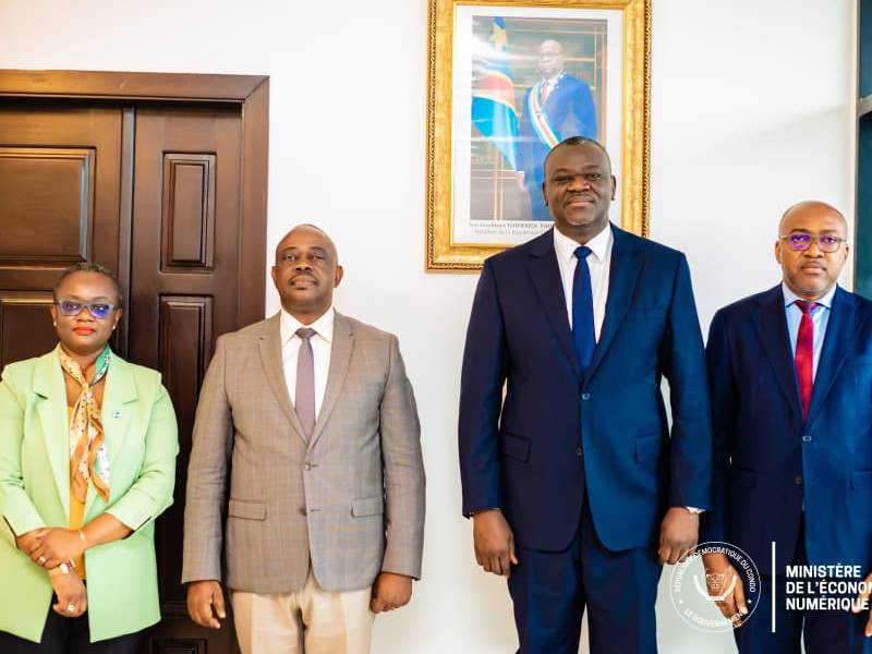 Mise en œuvre du schéma directeur de digitalisation de l’IGF : l’Inspecteur Général des finances sollicite l’accompagnement de S.E.M Augustin Kibassa Maliba.