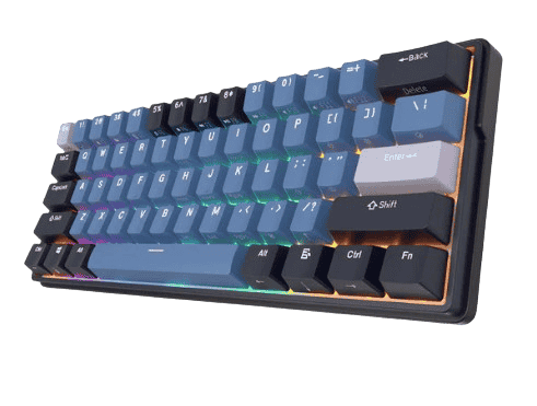 Royal Kludge RK61 Plus - 60% Wireless/Wired Mechanical RGB Gaming Keyboard Mechanical Keyboard