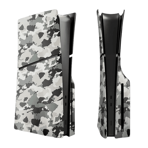 PS5 Slim Faceplate Covers - With Cooling Fan - camouflage