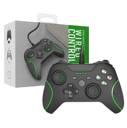Xbox One Wired Controller for Windows PC - with Audio Jack and Dual Vibration Wired Controller