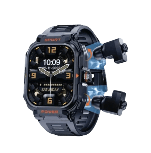 Green Lion Fit-Gear TWS Smart Watch - TWS Headset, Long Battery, 2.1" IPS Display Fit-Gear TWS