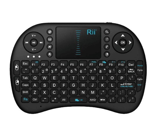 Wireless Mini QWERTY Keyboard with Backlight - 3-in-1 Combo for Smart Devices Mini Keyboard