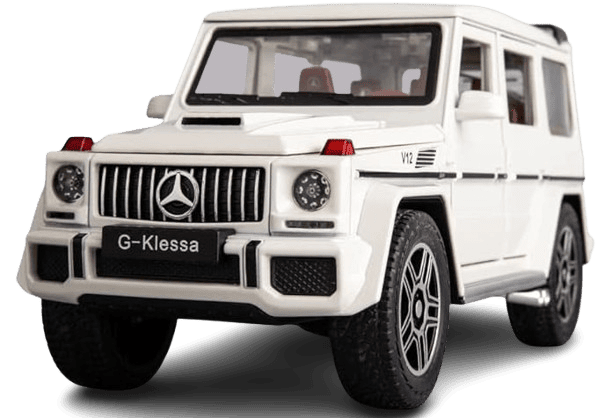 Die Cast Metallic Mercedes G-Wagon – Luxury Model with Openable Doors Die Cast Model