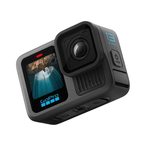 GoPro HERO13 Black Action Camera - HB Lens Mod Support, Enduro Battery Boost GoPro HERO 13