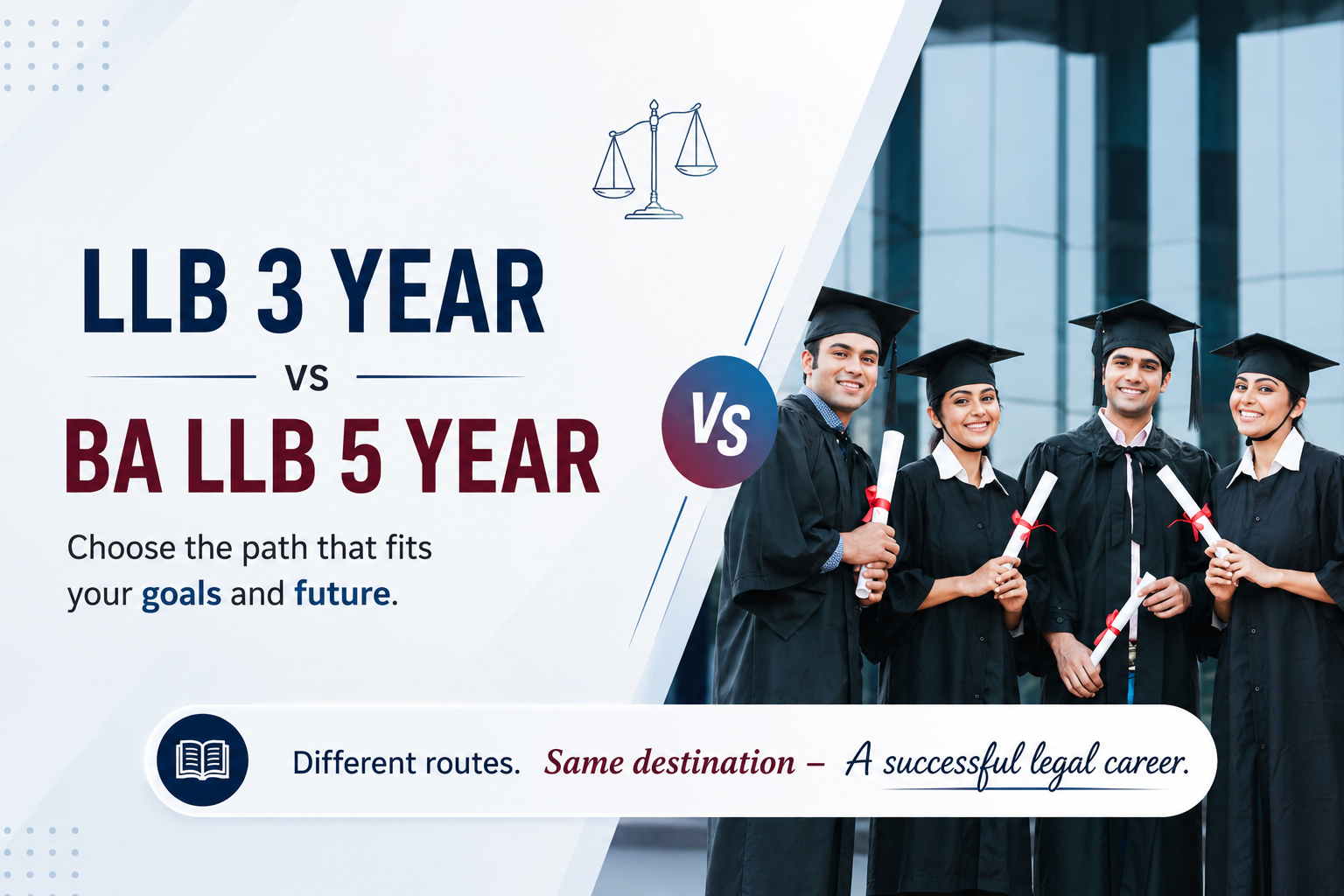 LLB 3 Year vs BA LLB 5 Year: Which Law Degree Wins? | College For Me