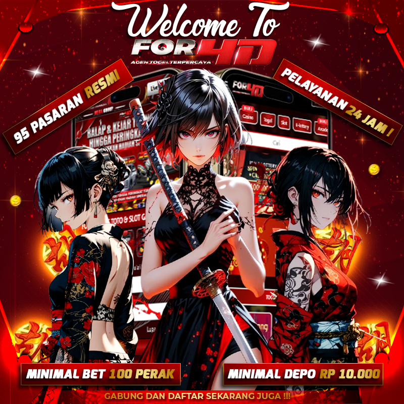 FOR4D | Situs Resmi Toto 4D & Slot Online Paling Gacor 2025!