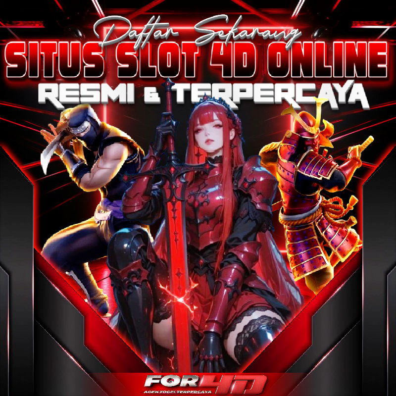 FOR4D - Daftar Situs Slot 4D Online Resmi & Terpercaya