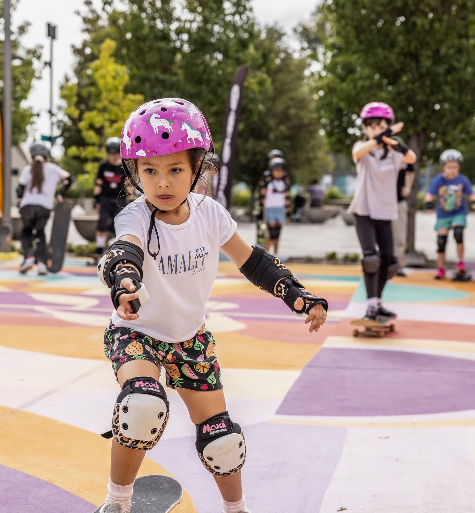 girl skating