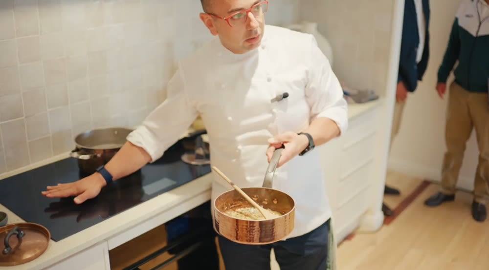 Panorama Net Zero Home cooking demonstration
