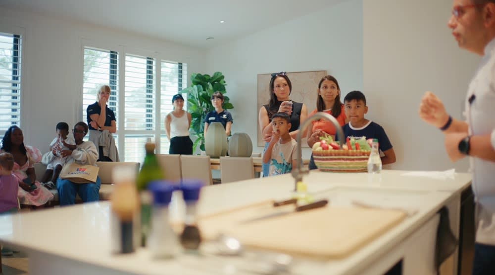 Panorama Net Zero Home tour at Open Day event