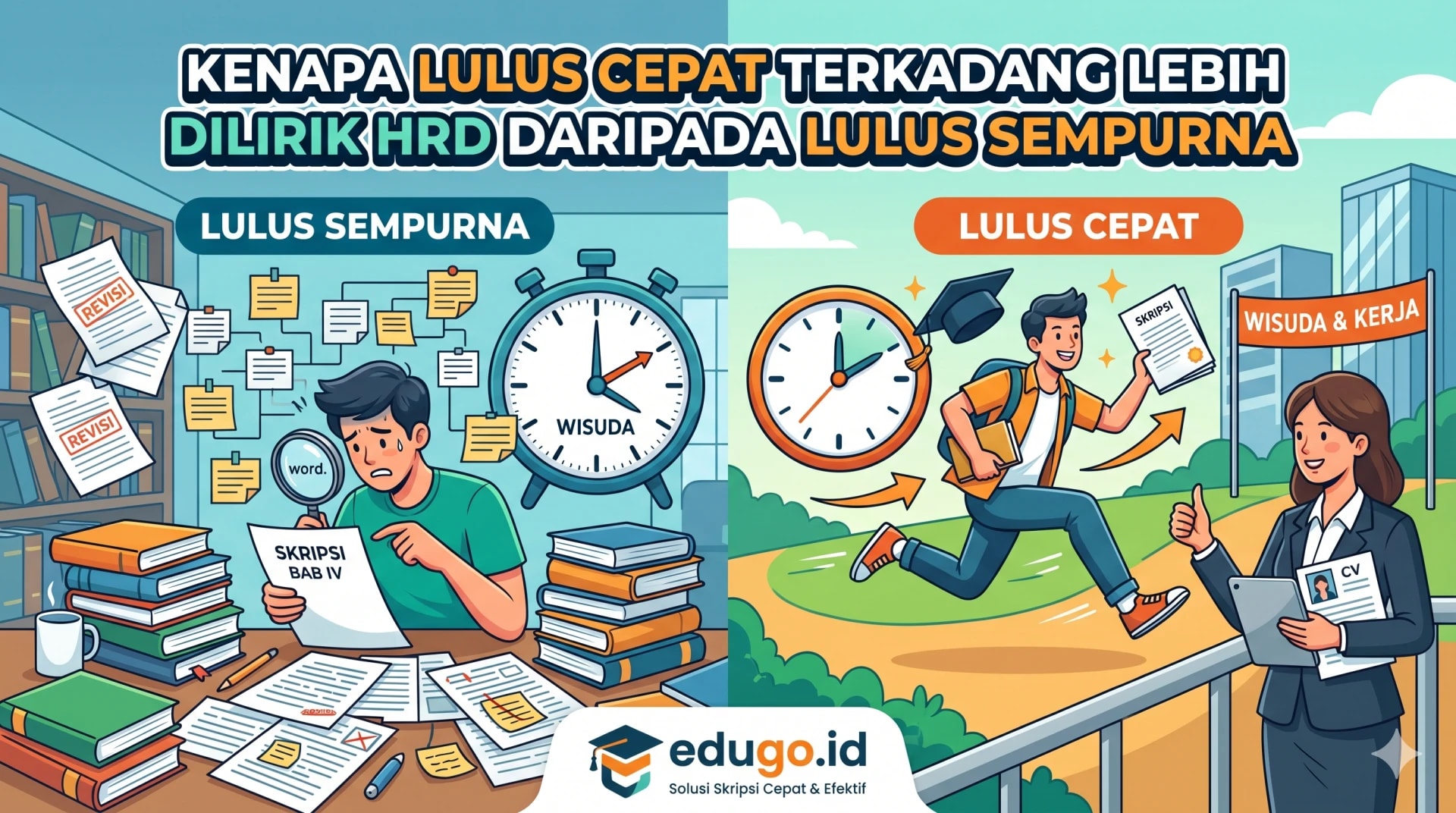 Kenapa Lulus Cepat Terkadang Lebih Dilirik HRD daripada Lulus Sempurna
