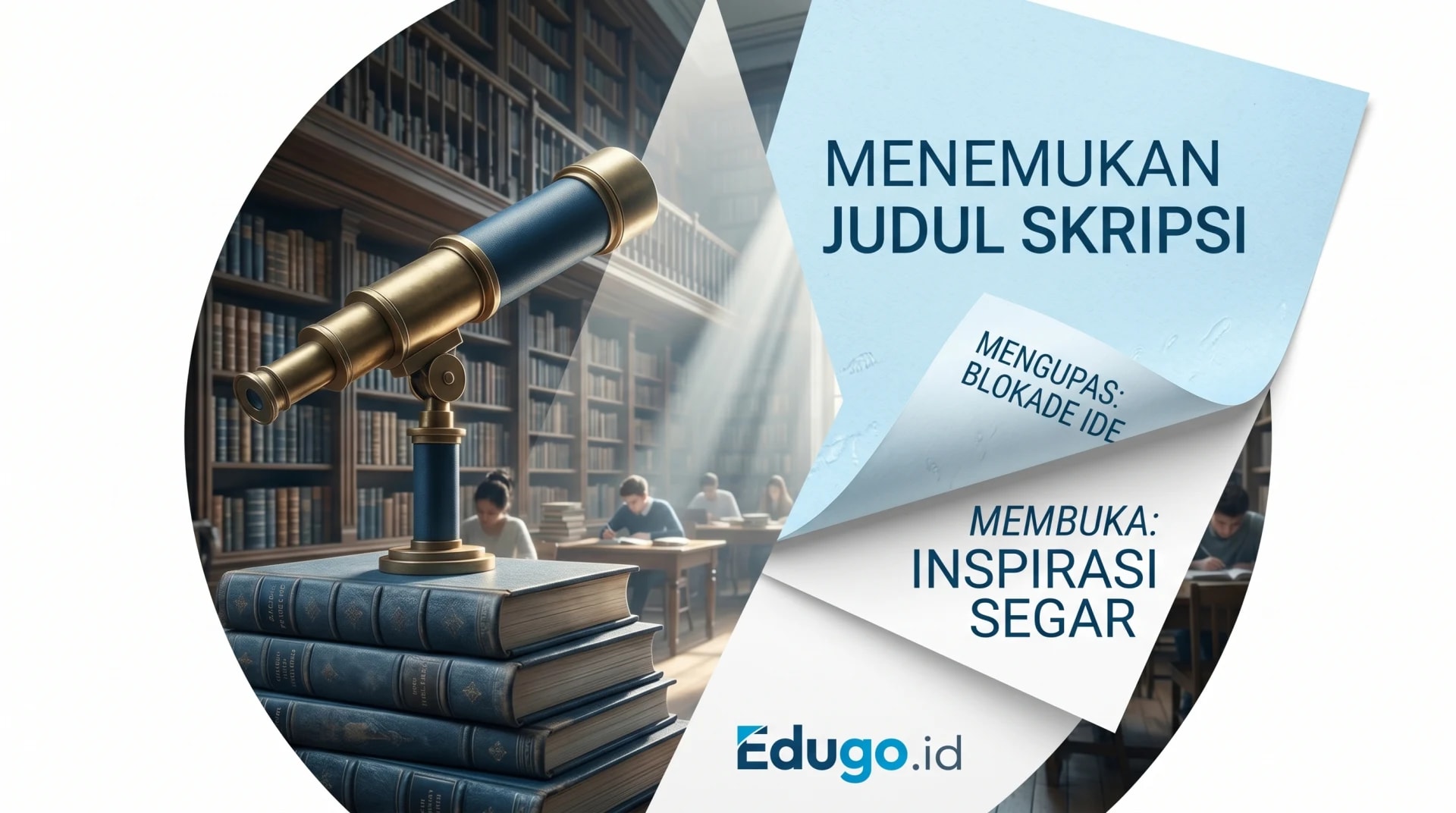 Stuck Cari Ide? Gunakan Tools AI Generator Judul Skripsi Edugo.id, Temukan Ratusan Judul Otomatis & Anti-Ditolak Dosen!