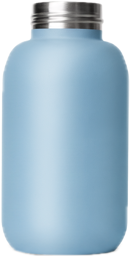 myGEN Flask 16 oz in Sky Blue