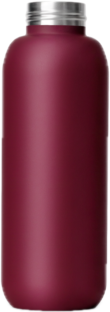 myGEN Flask 25 oz in Burgundy